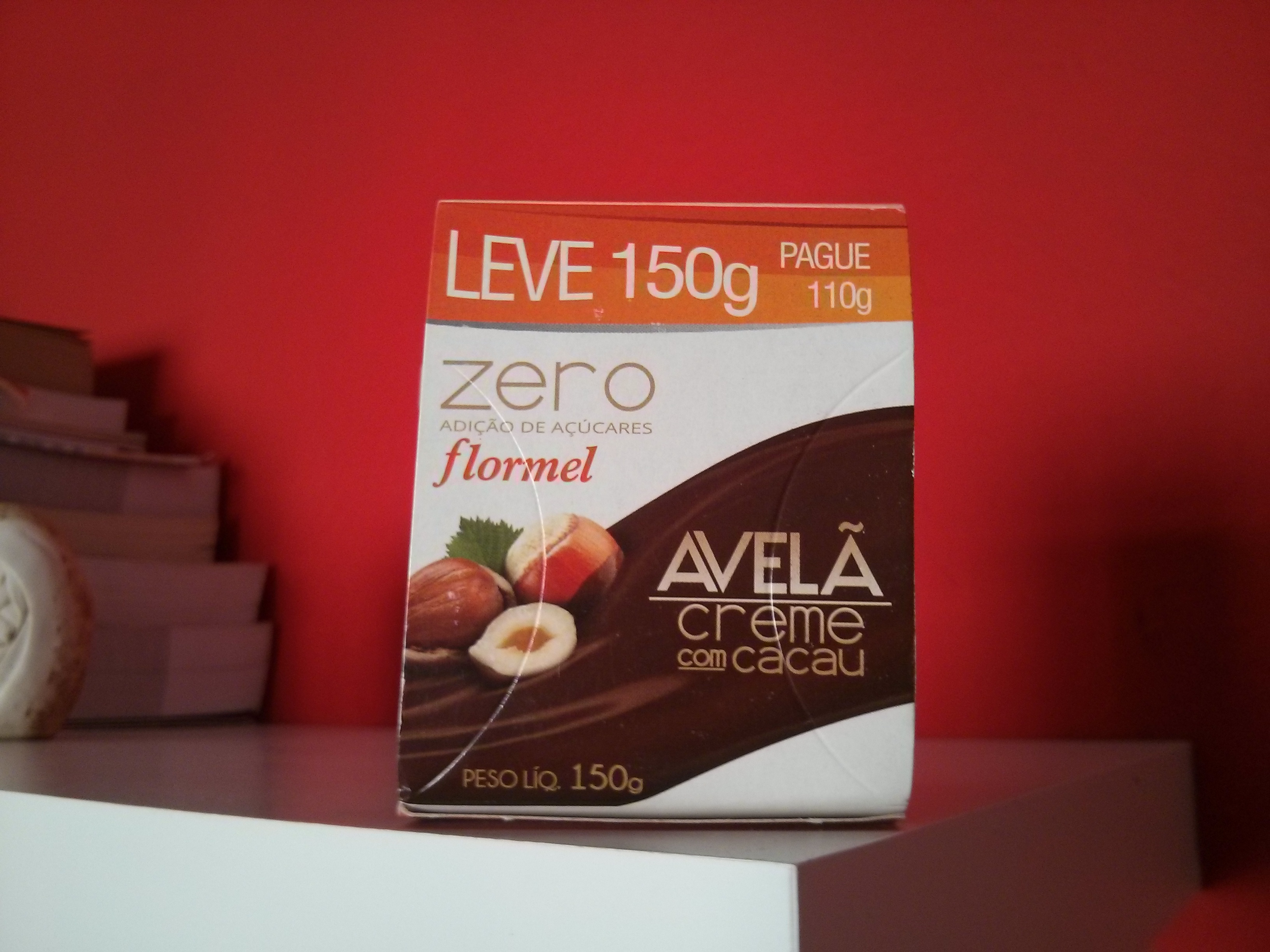 Creme de avelã diet Flormel