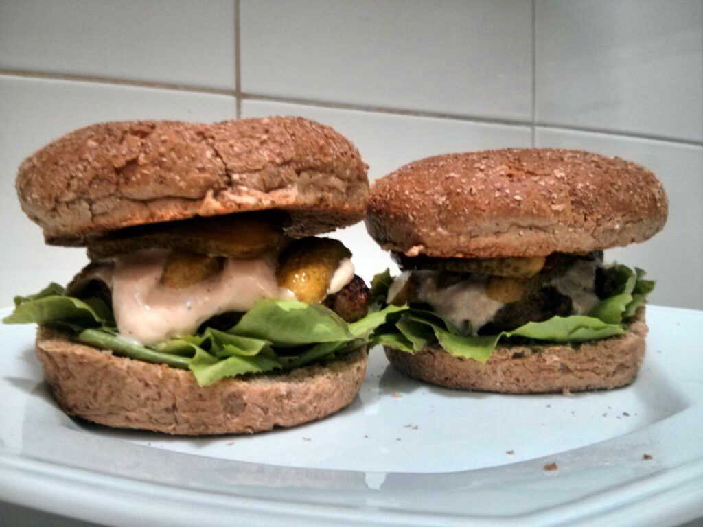 Receita de hamburguer caseiro light