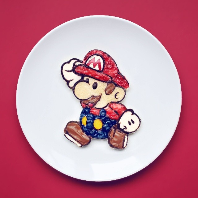 Arte com comida por Daryna Kossar - 05