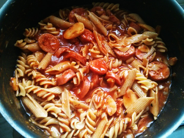 Receita De Macarrão Com Cogumelo E Linguiça Light Vida