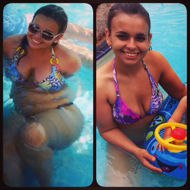 Debora emagreceu 26kgs com reeducação alimentar